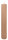 Kerzen-Gerillt in Caramel 300 x Ø 45 mm im 4er Set
