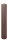 Kerzen-Gerillt in Taupe 300 x Ø 45 mm im 4er Set