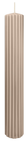 Kerzen-Gerillt in Schlamm 300 x Ø 45 mm im 4er Set