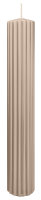 Kerzen-Gerillt in Schlamm 300 x Ø 45 mm im 4er Set