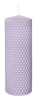 Kerze Bienenwabe Mauve 150 x Ø 50 mm