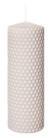 Kerze Bienenwabe Babyrosa 150 x Ø 50 mm