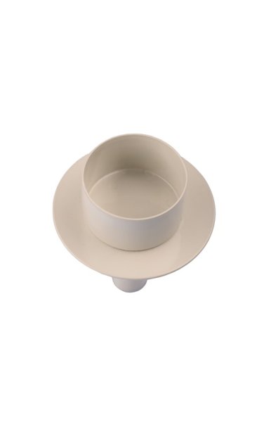 Flaschen-Kerzenleuchter Creme für Teelichter