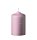 Kerzen Sternenregen Taupe Rose Matt 100 x Ø 60 mm, 4 Stück