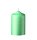 Kerzen Sternenregen Candy Grün Matt 100 x Ø 60 mm, 4 Stück
